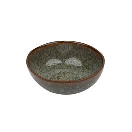 Avet Bol Gris Antique 10.5 cm (6 Unidades) - Esmaltado Reactivo Único Acabado Brillante